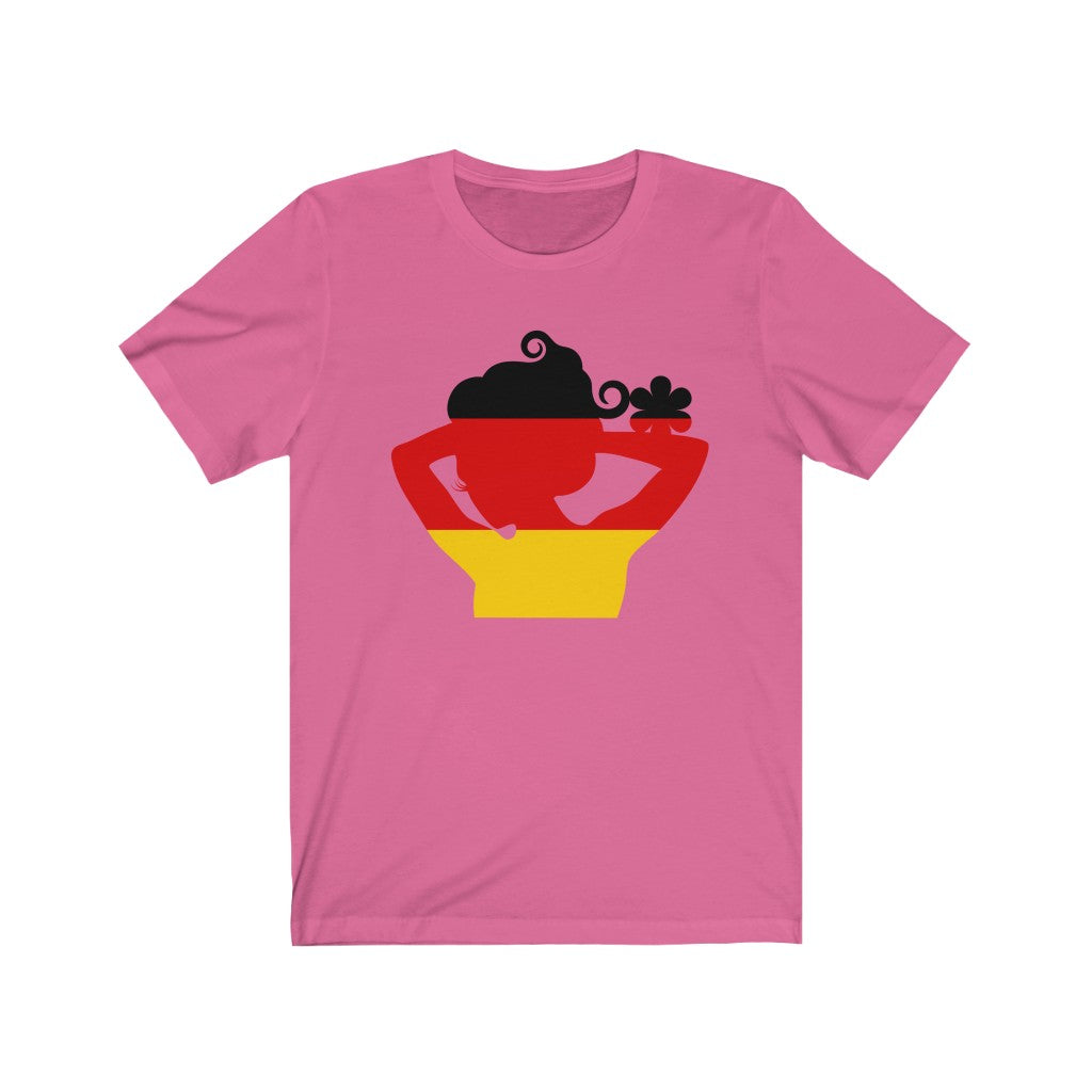 Germany Lady Flag Premium Tee - Unisex