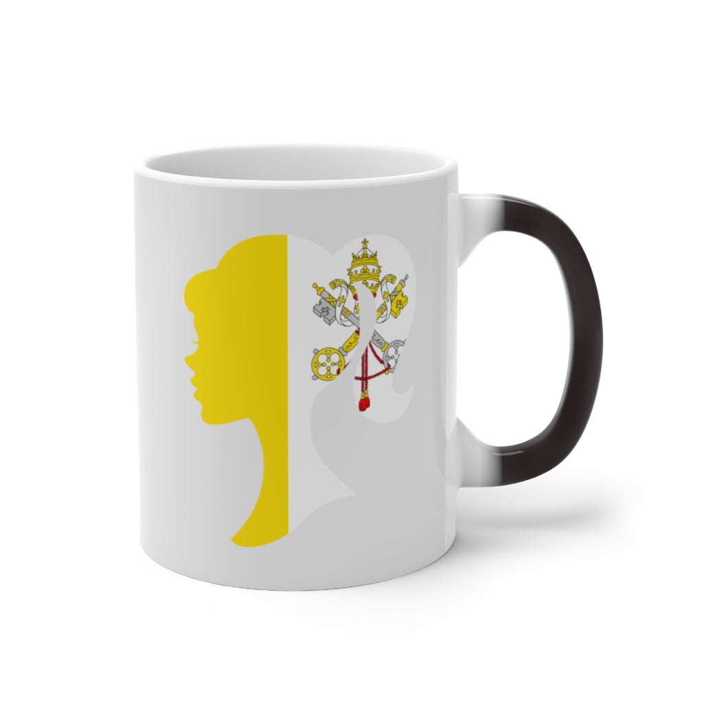 Holy See Girl Color Changing Mug