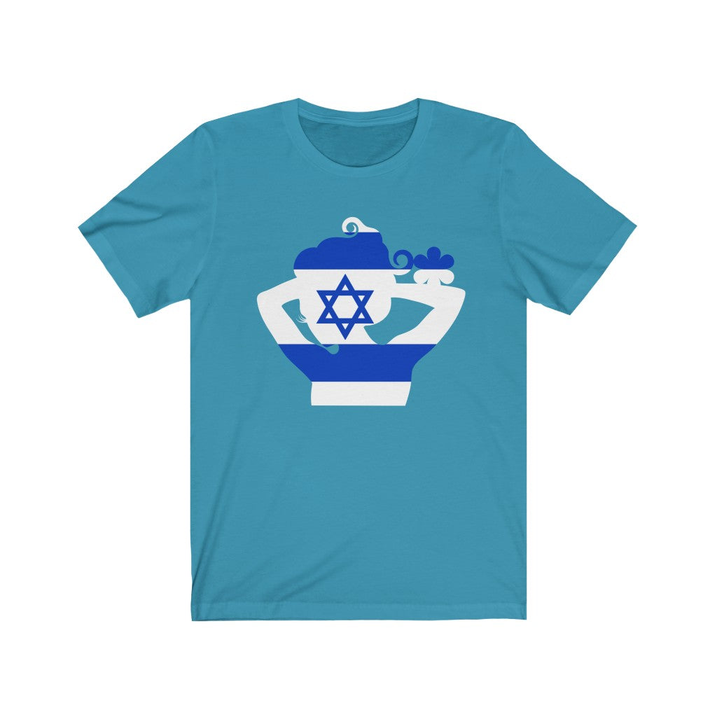 Israel Lady Flag Premium Tee - Unisex