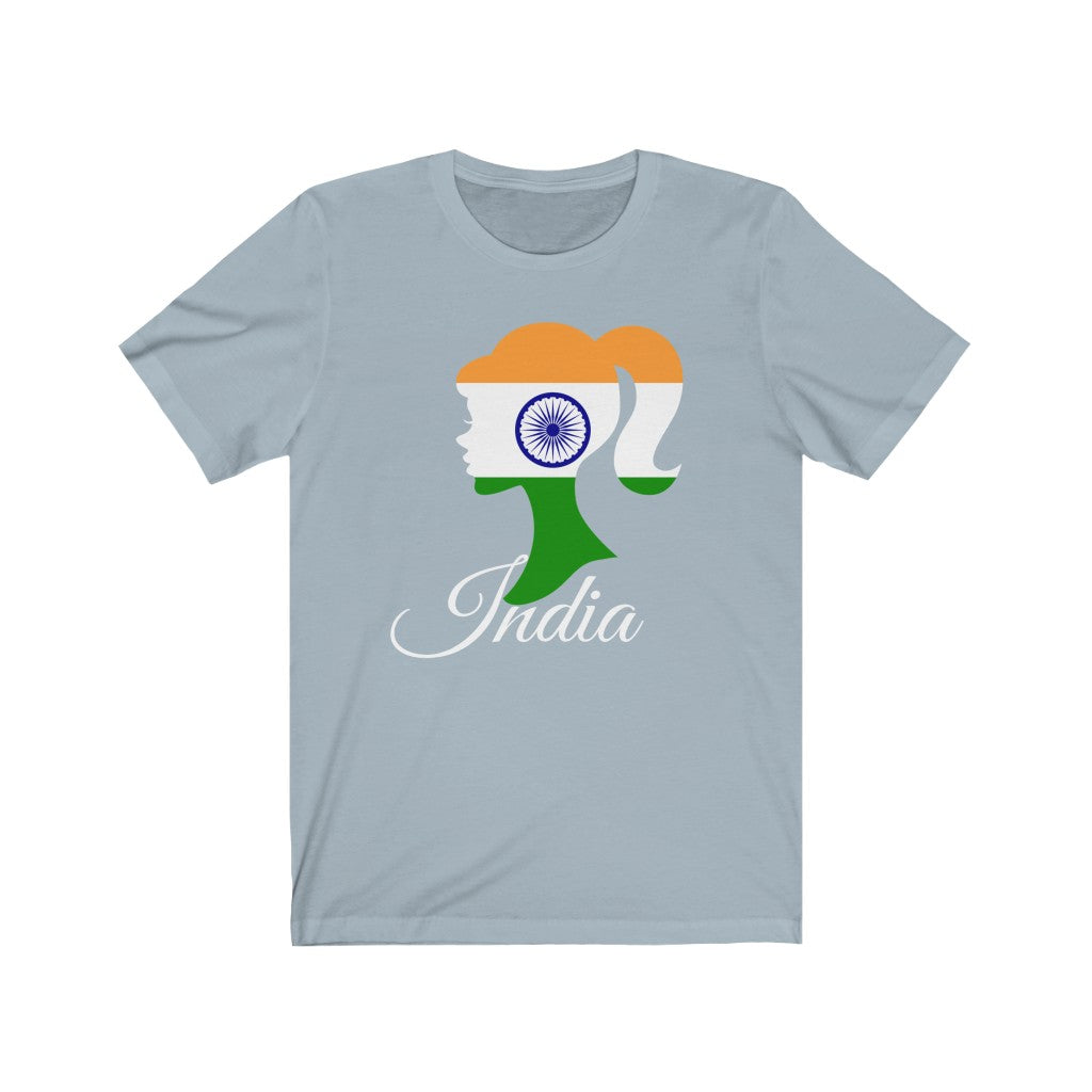 India Girl Flag Premium Tee 2 - Unisex