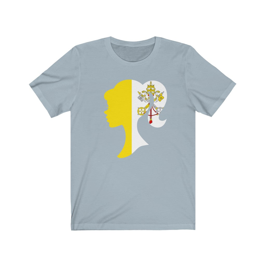Holy See Girl Flag Premium Tee - Unisex