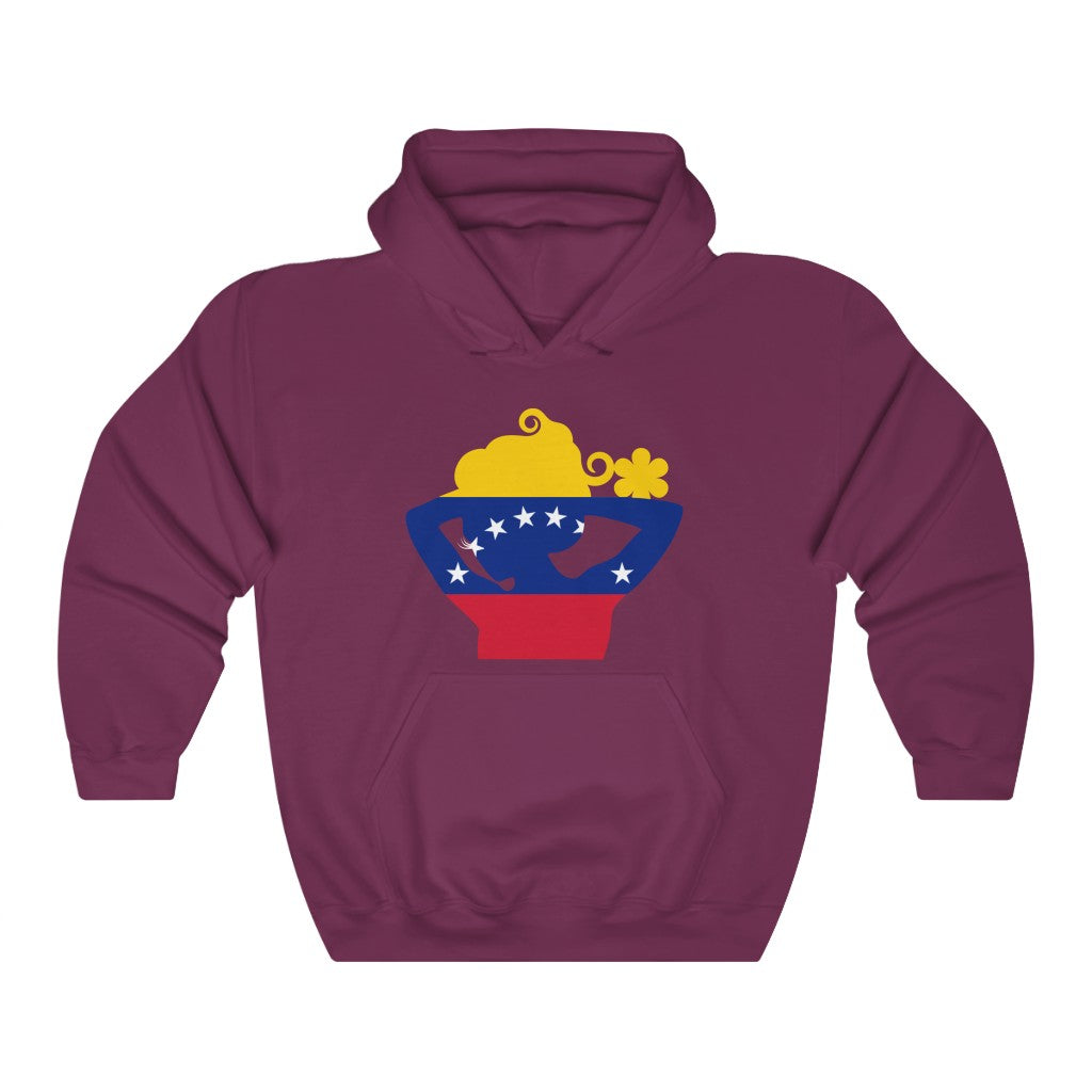 Venezuela Lady Flag Hoodie Sweatshirt - Unisex