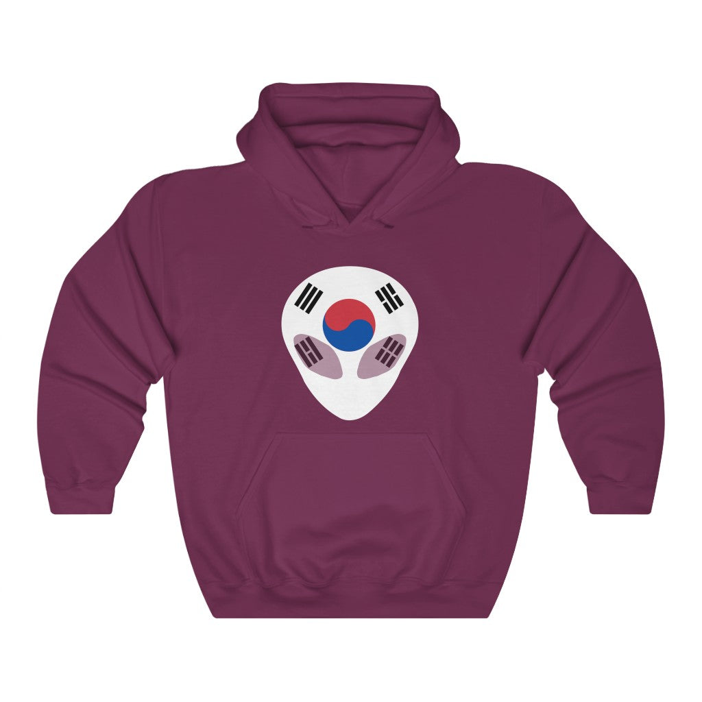 South Korea Alien Flag Hoodie Sweatshirt - Unisex