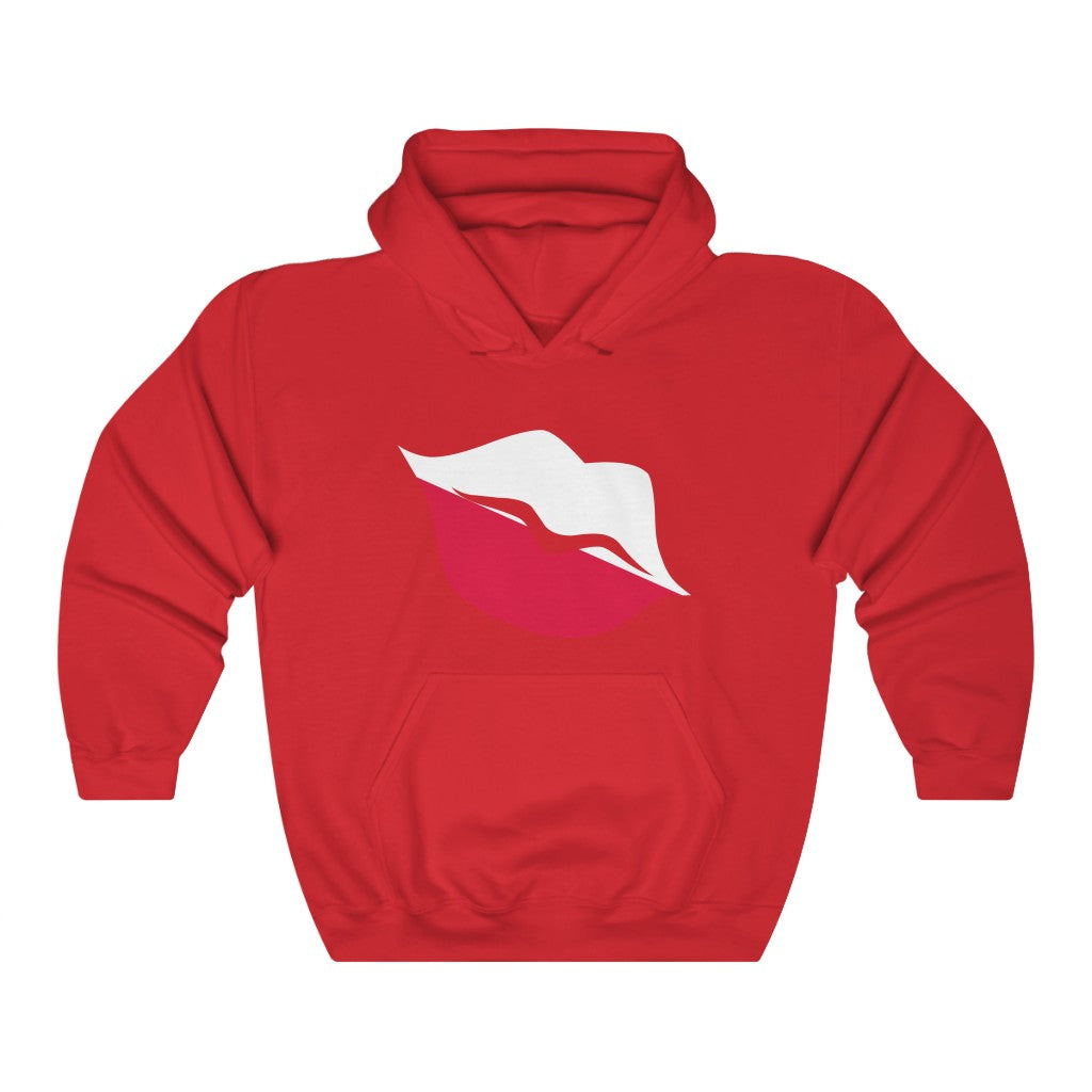 Poland Lips Flag Hoodie Sweatshirt - Unisex
