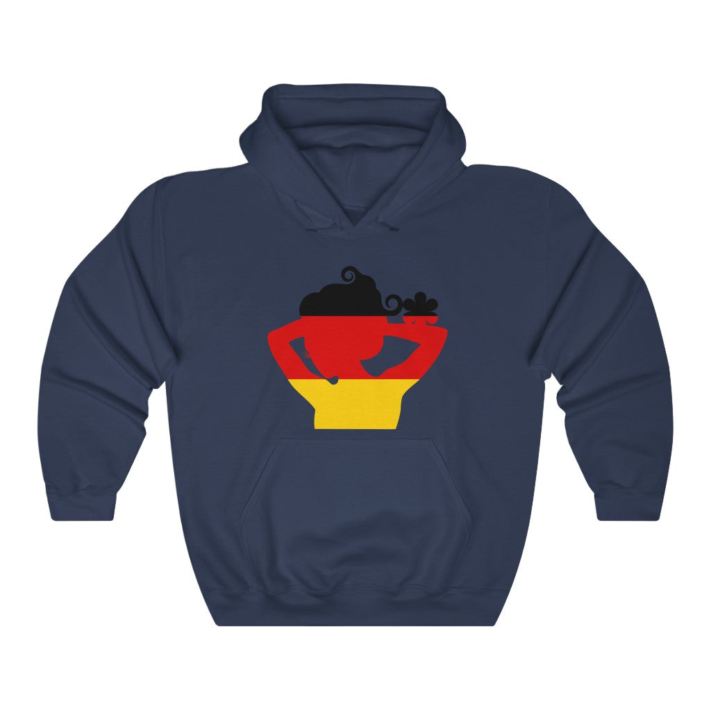 Germany Lady Flag Hoodie Sweatshirt - Unisex