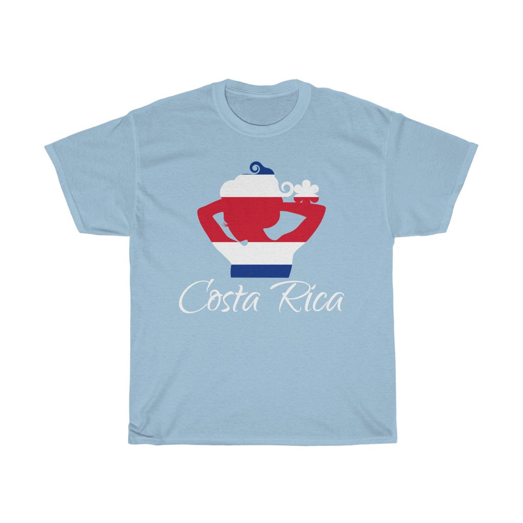 Costa Rica Lady Flag Standard Tee 2 - Unisex