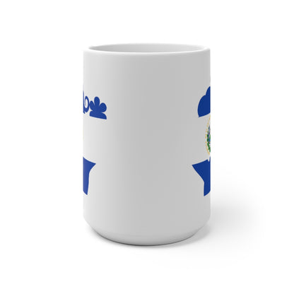 El Salvador Lady Color Changing Mug