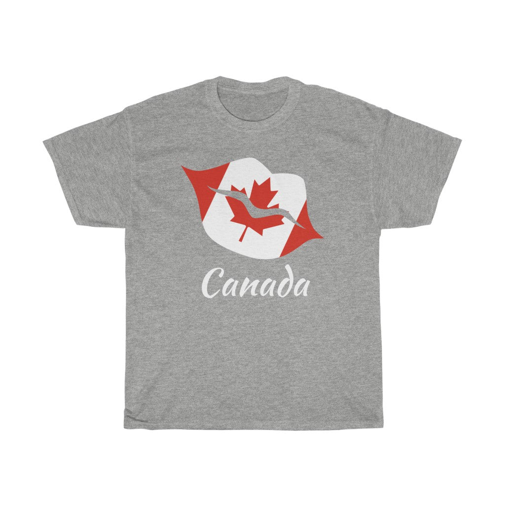 Canada Lips Flag Standard Tee 2 - Unisex