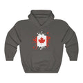 Canada Splat Flag Hoodie Sweatshirt - Unisex
