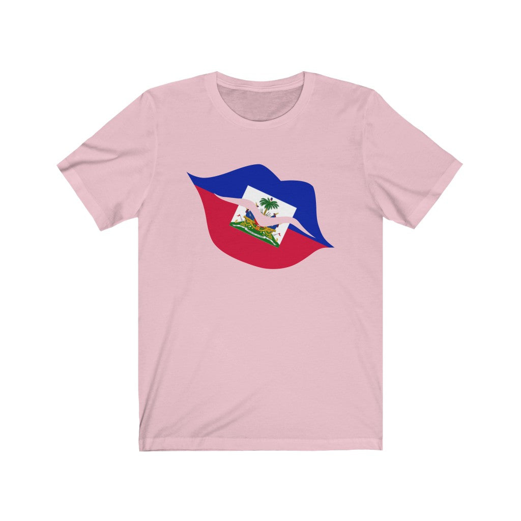 Haiti Lips Flag Premium Tee - Unisex