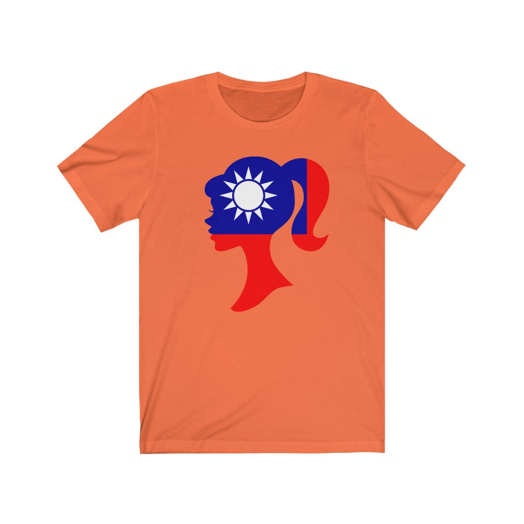 Republic of China - Taiwan Girl Flag Premium Tee - Unisex