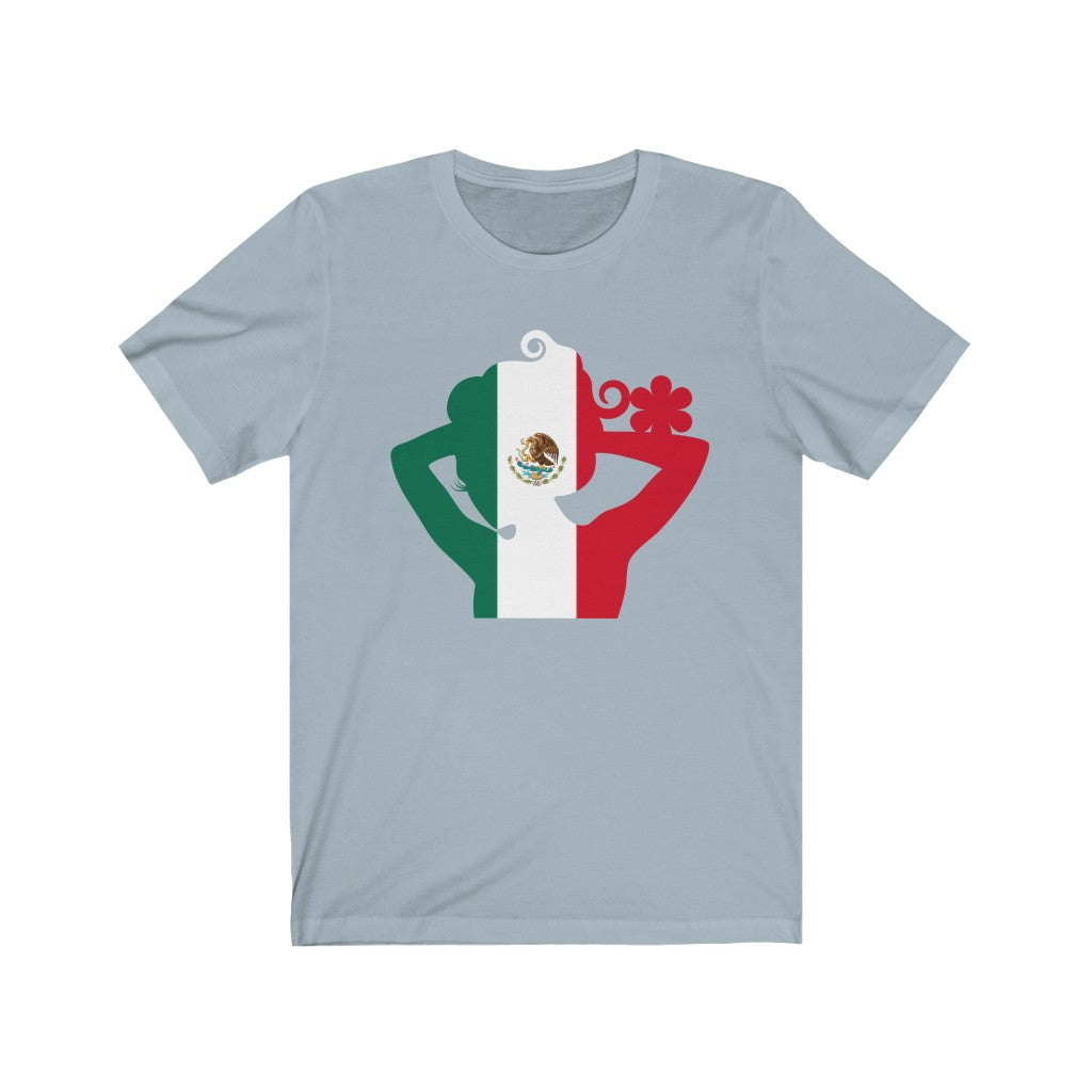 Mexico Lady Flag Premium Tee - Unisex