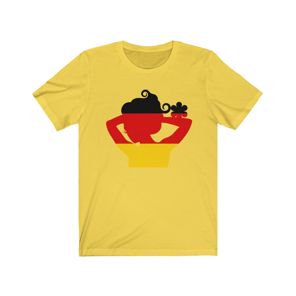 Germany Lady Flag Premium Tee - Unisex
