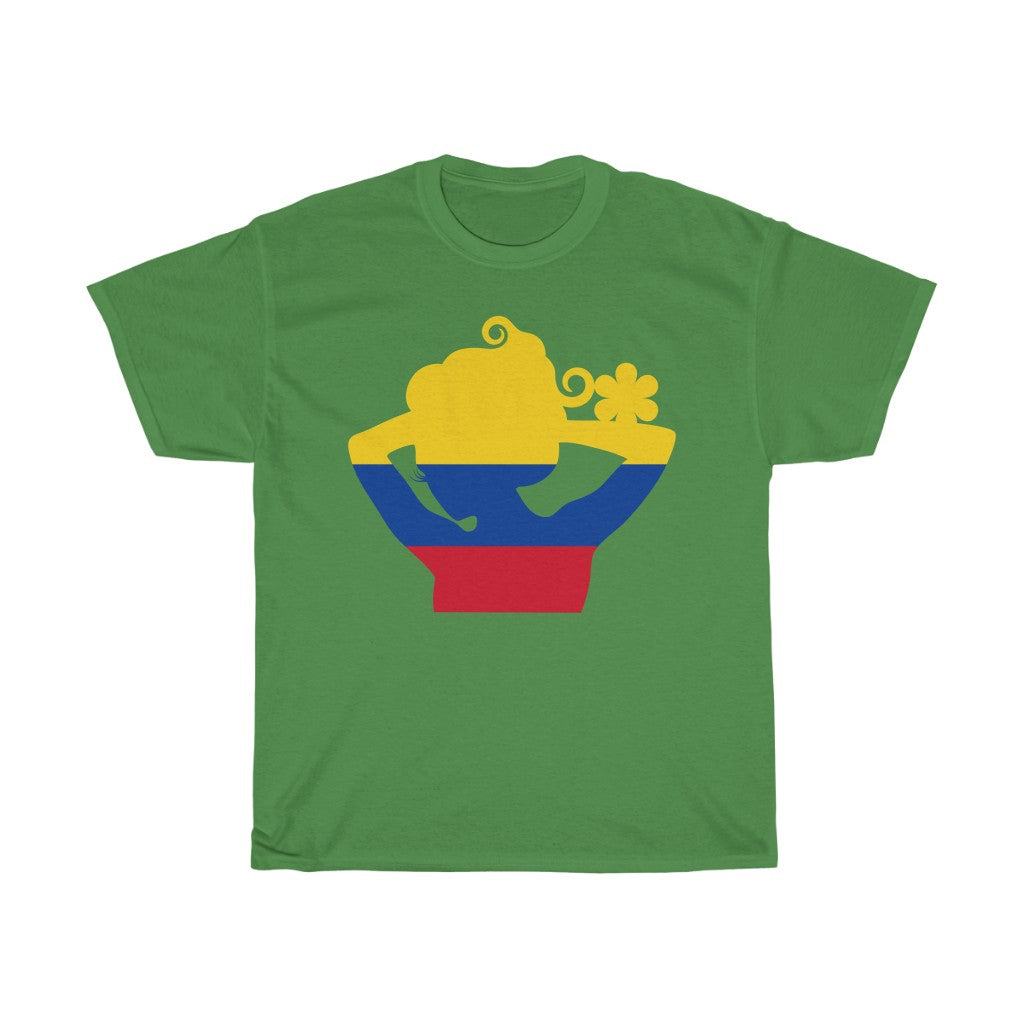 Colombia Lady Flag Standard Tee - Unisex