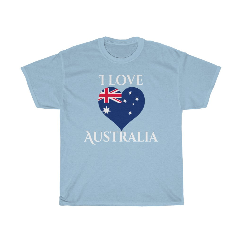 Australia Heart Flag Standard Tee 2 - Unisex