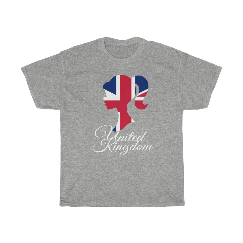 United Kingdom Girl Flag Standard Tee 2 - Unisex