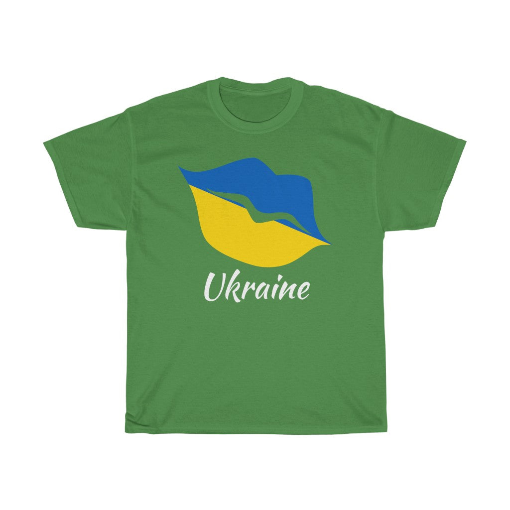 Ukraine Lips Flag Standard Tee 2 - Unisex