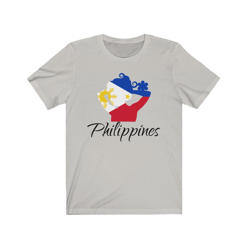 Philippines Lady Flag Premium Tee 1 - Unisex