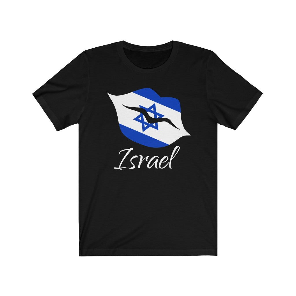 Israel Lips Flag Premium Tee 2 - Unisex