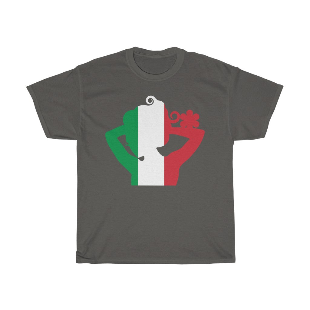 Italy Lady Flag Standard Tee - Unisex