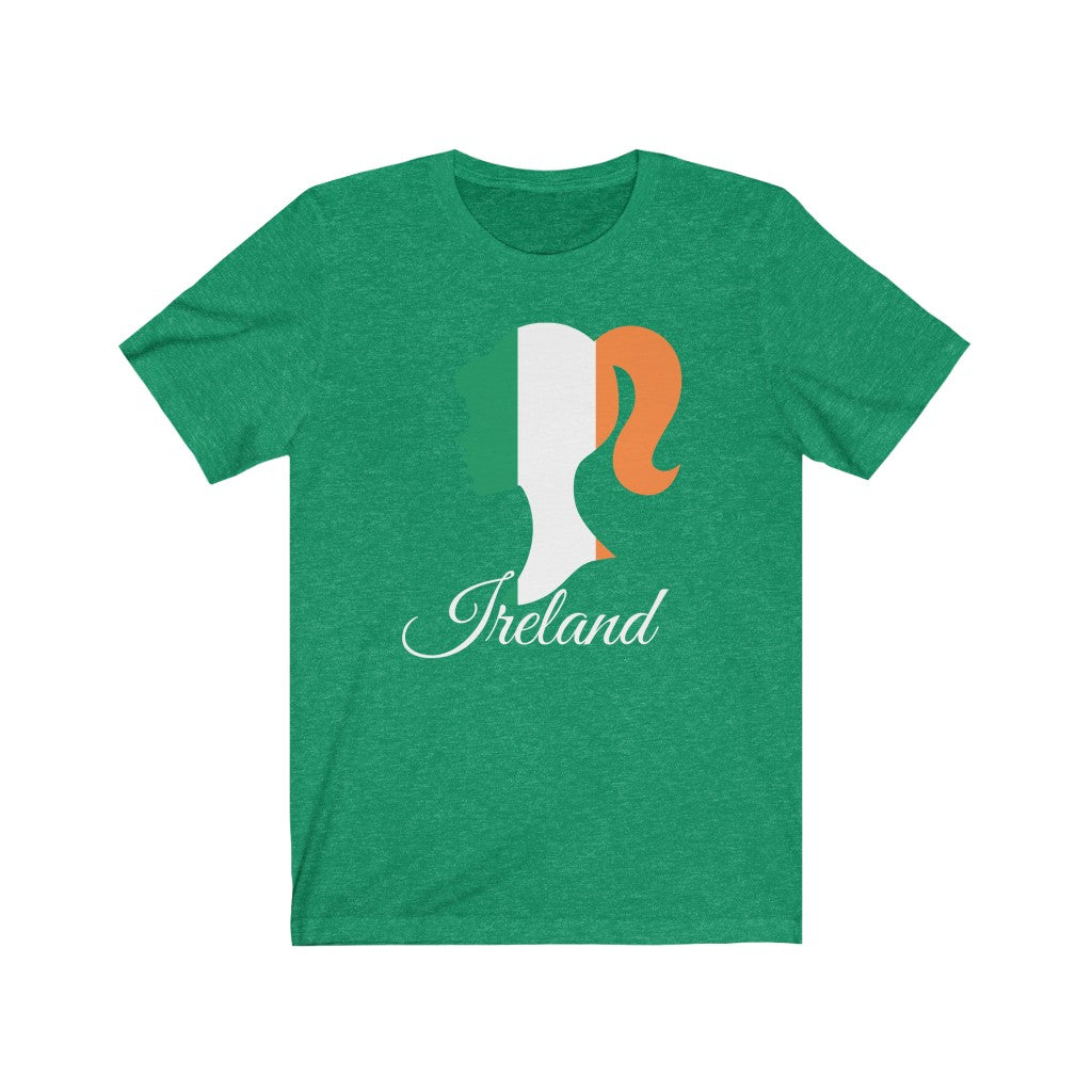 Ireland Girl Flag Premium Tee 2 - Unisex