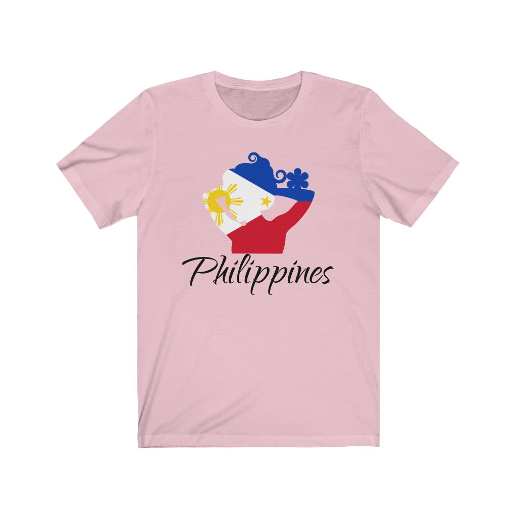 Philippines Lady Flag Premium Tee 1 - Unisex
