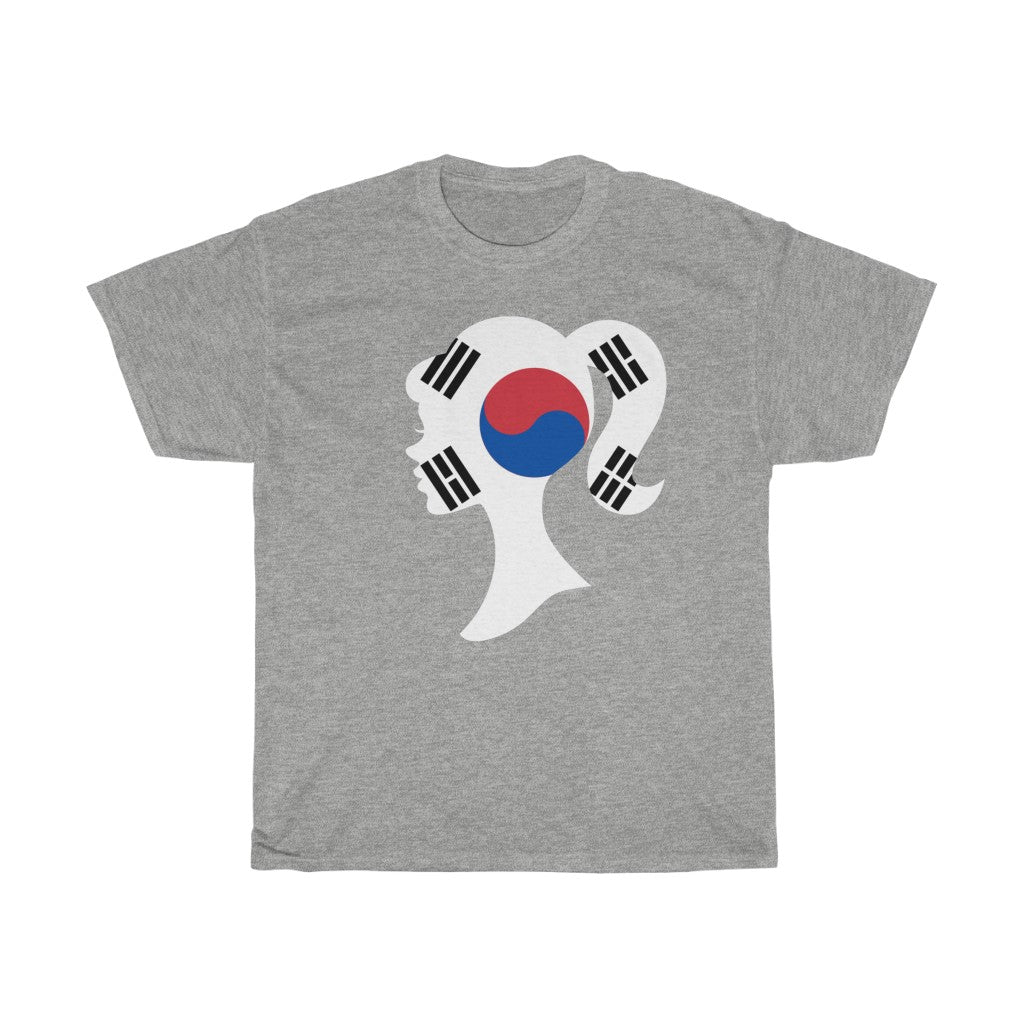 South Korea Girl Flag Standard Tee - Unisex