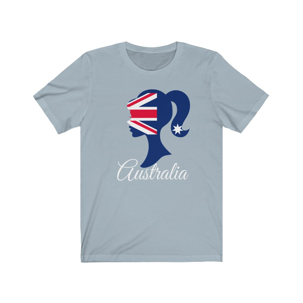 Australia Girl Flag Premium Tee 2 - Unisex