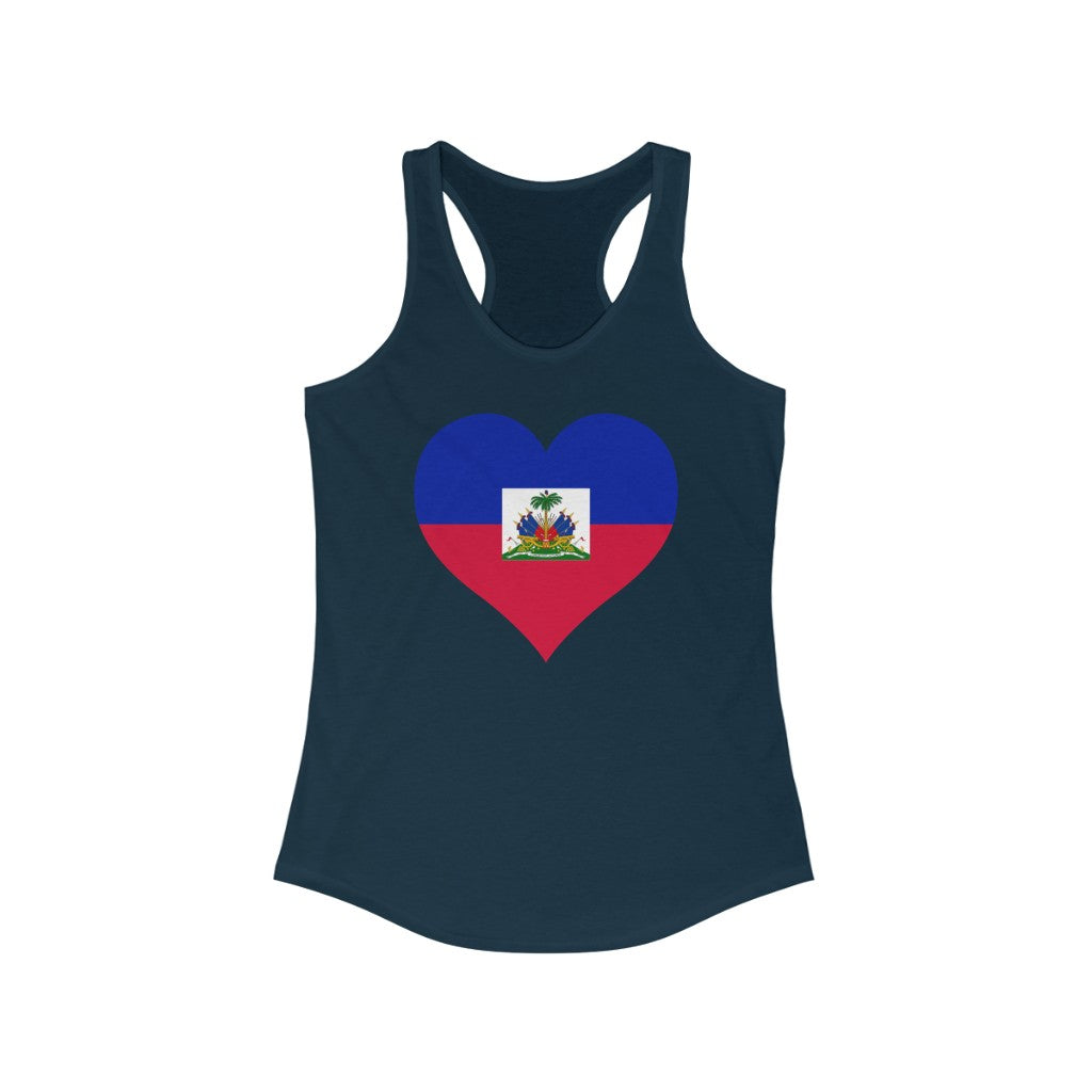 Haiti Heart Flag Tank - Women
