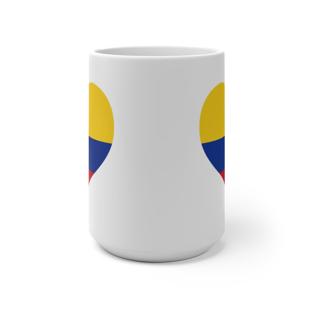 Colombia Heart Color Changing Mug