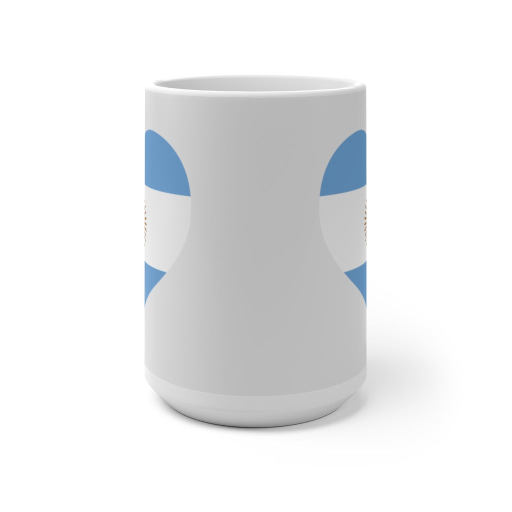 Argentina Heart Color Changing Mug