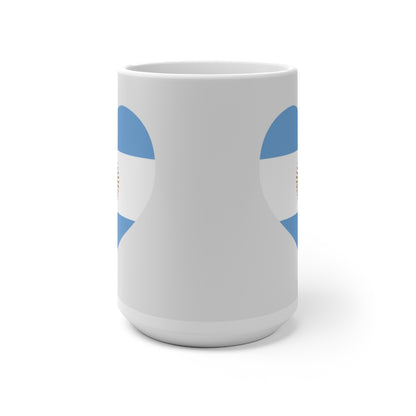 Argentina Heart Color Changing Mug
