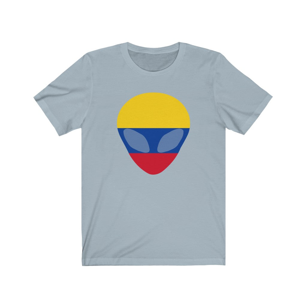 Colombia Alien Flag Premium Tee - Unisex