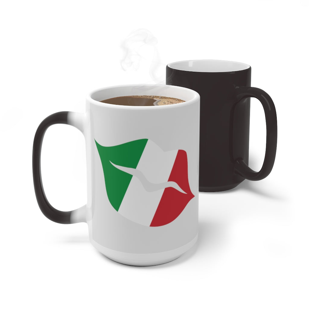 Italy Lips Color Changing Mug
