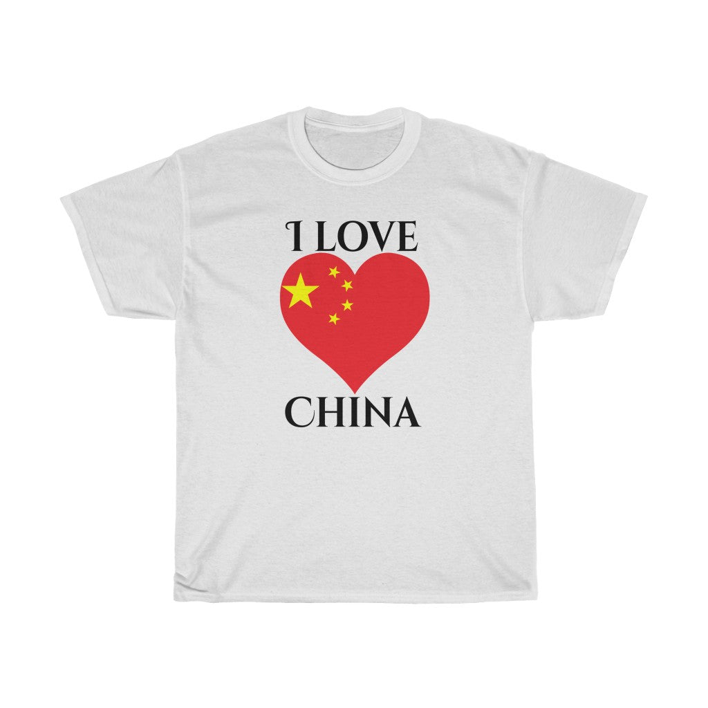 China Heart Flag Standard Tee 1 - Unisex