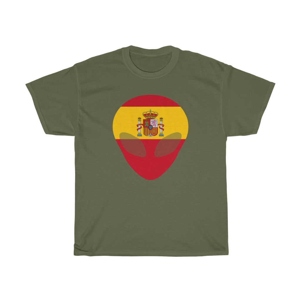 Spain Alien Flag Standard Tee - Unisex