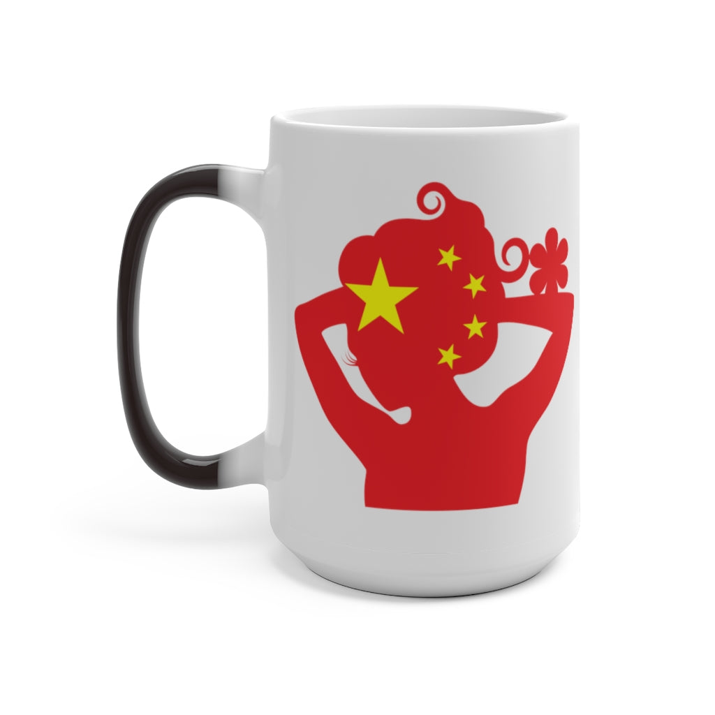 China Lady Color Changing Mug