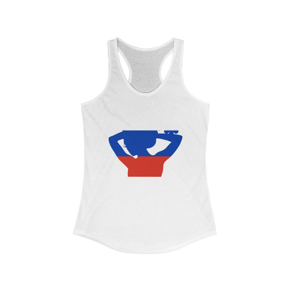 Russia Lady Flag Tank – Women