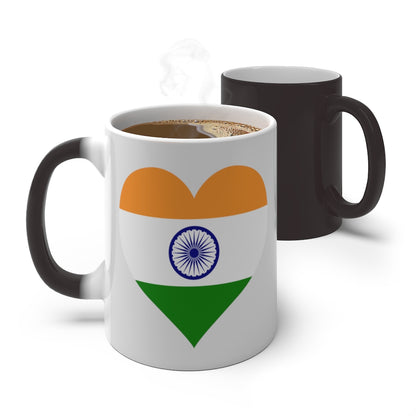 India Heart Color Changing Mug