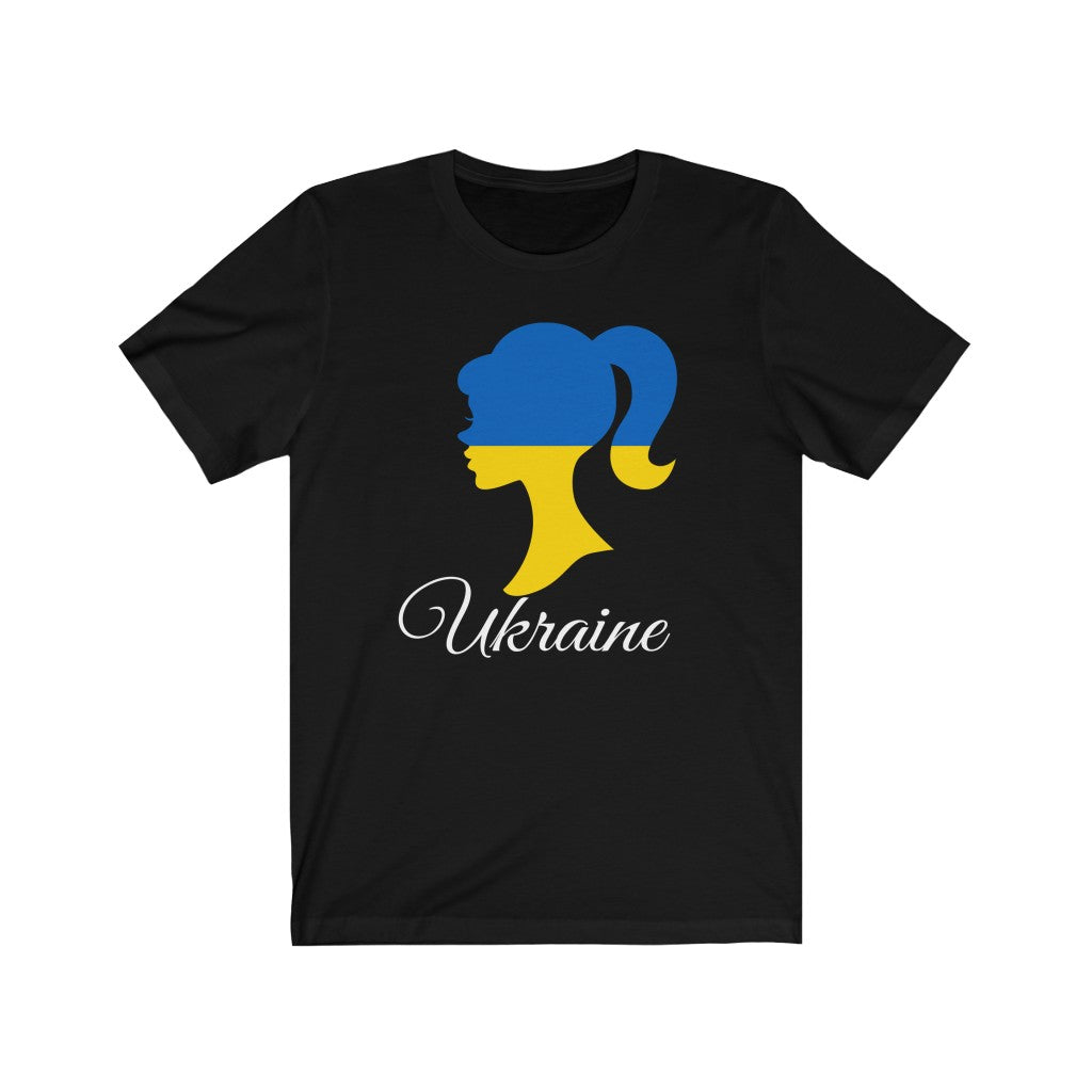 Ukraine Girl Flag Premium Tee 2 - Unisex