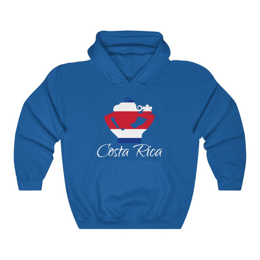 Costa Rica Lady Flag Hoodie Sweatshirt 2 - Unisex