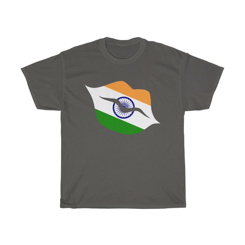 India Lips Flag Standard Tee - Unisex