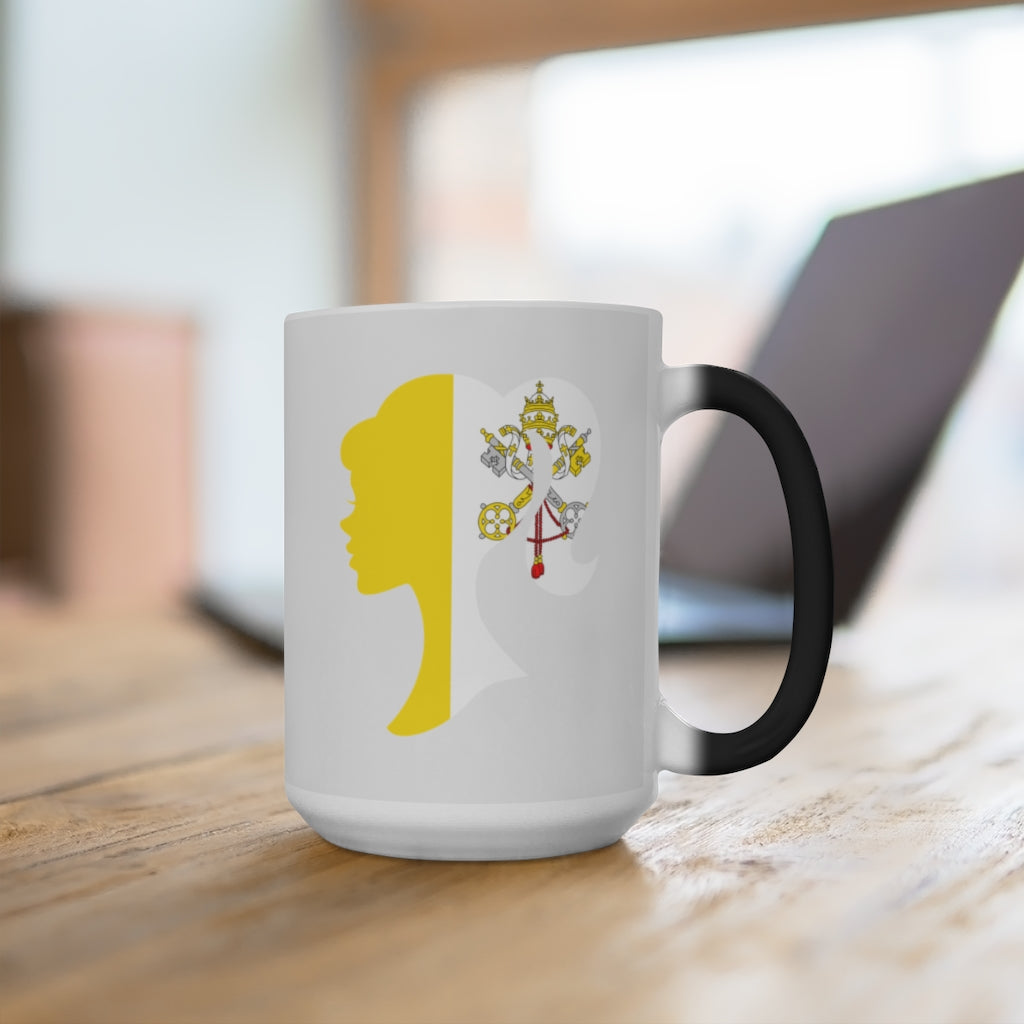 Holy See Girl Color Changing Mug