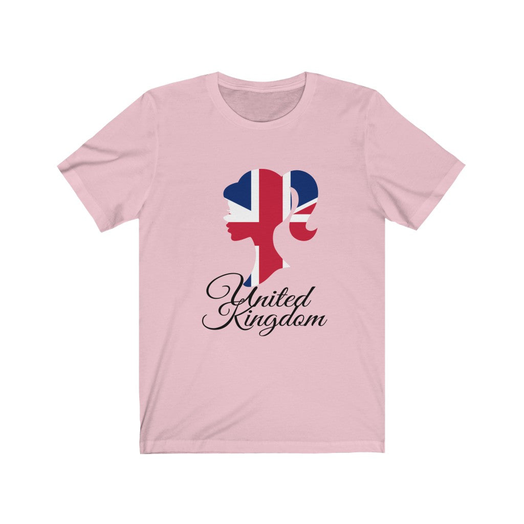 United Kingdom Girl Flag Premium Tee 1 - Unisex