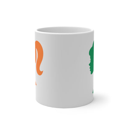 Ireland Girl Color Changing Mug