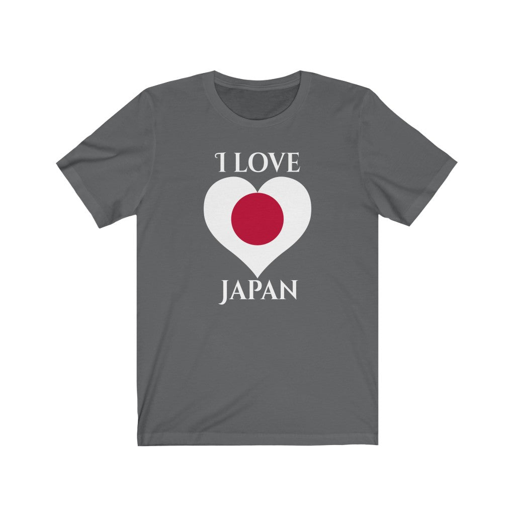 Japan Heart Flag Premium Tee 2 - Unisex