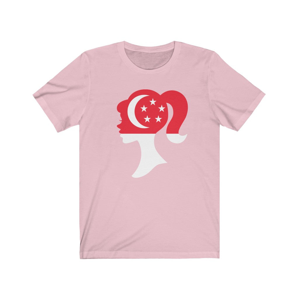 Singapore Girl Flag Premium Tee - Unisex