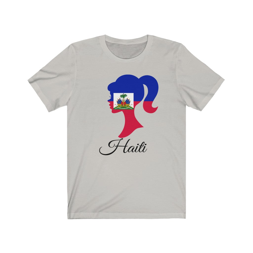 Haiti Girl Flag Premium Tee 1 - Unisex