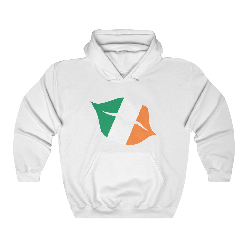 Ireland Lips Flag Hoodie Sweatshirt - Unisex