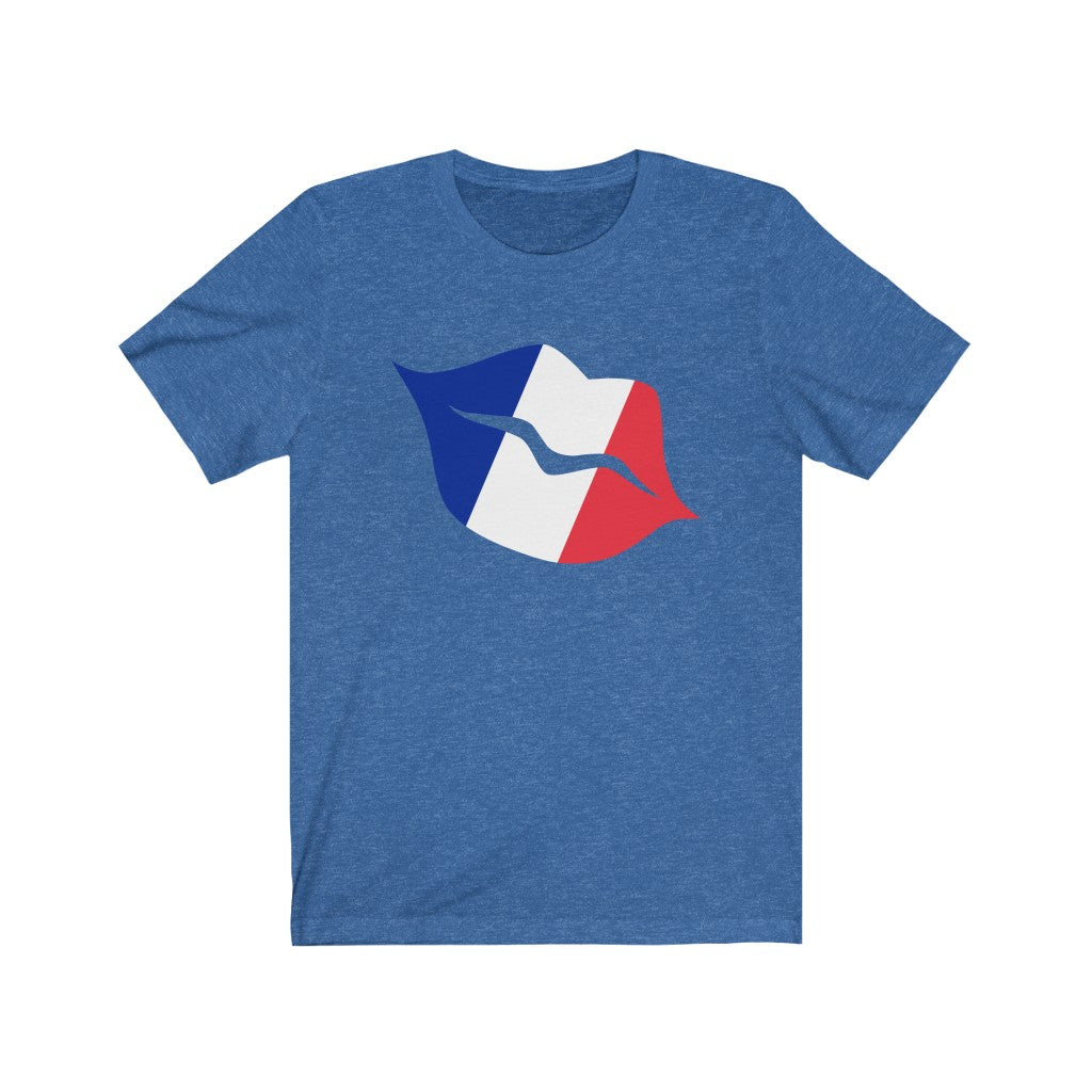 France Lips Flag Premium Tee - Unisex